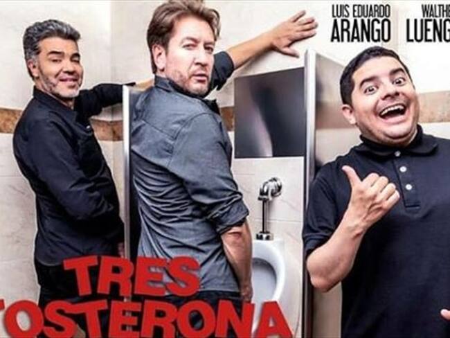 Walther Luengas presentó la obra de teatro “Tres Tosterona”