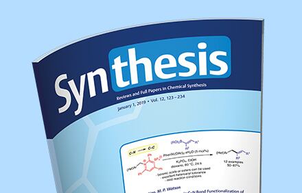 ‘Thieme Chemistry Journal’ by Synthesis. Getty Images