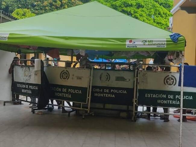 En un 540% estaría el hacimiento en la Unidad de Reacción Inmediata de Montería . Foto: cortesía.