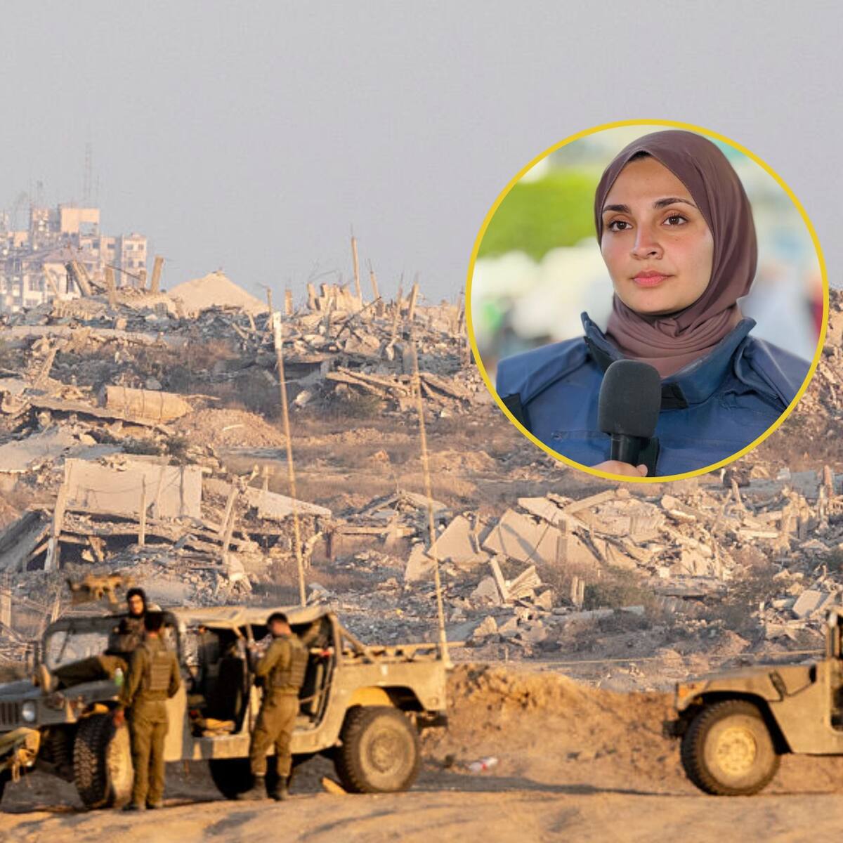 Cortan redes de comunicación, no quieren que haya cobertura: Huda, corresponsal de La W en Gaza