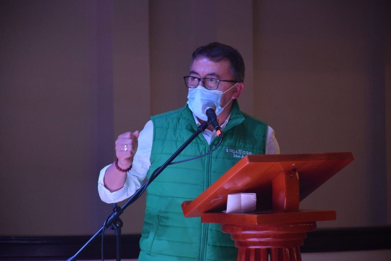 “Mientras se siga solo limpiando, ahí nos vamos a seguir viendo cada dos o tres meses con cierres”, dice Rigoberto Alfonso. Foto: Alcaldía de Sogamoso.