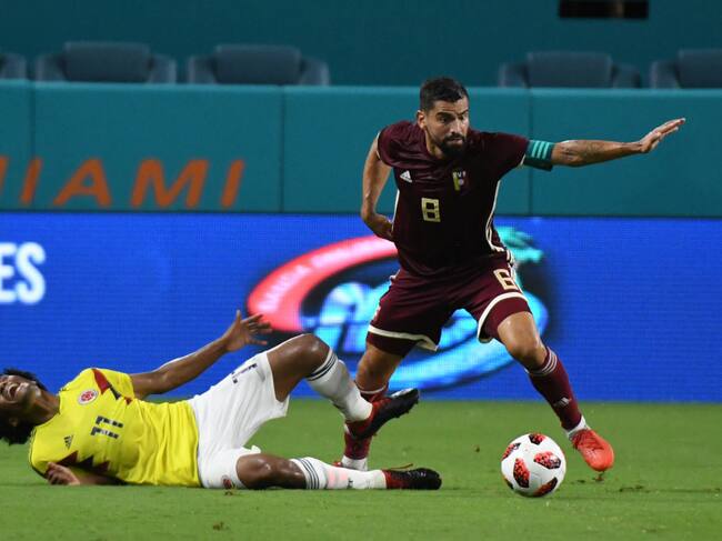 Selección Colombia igualó récord de Venezuela tras no anotar goles es 7 partidos seguidos. Foto: Eric Espada/Getty Images.