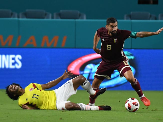 Selección Colombia igualó récord de Venezuela tras no anotar goles es 7 partidos seguidos. Foto: Eric Espada/Getty Images.