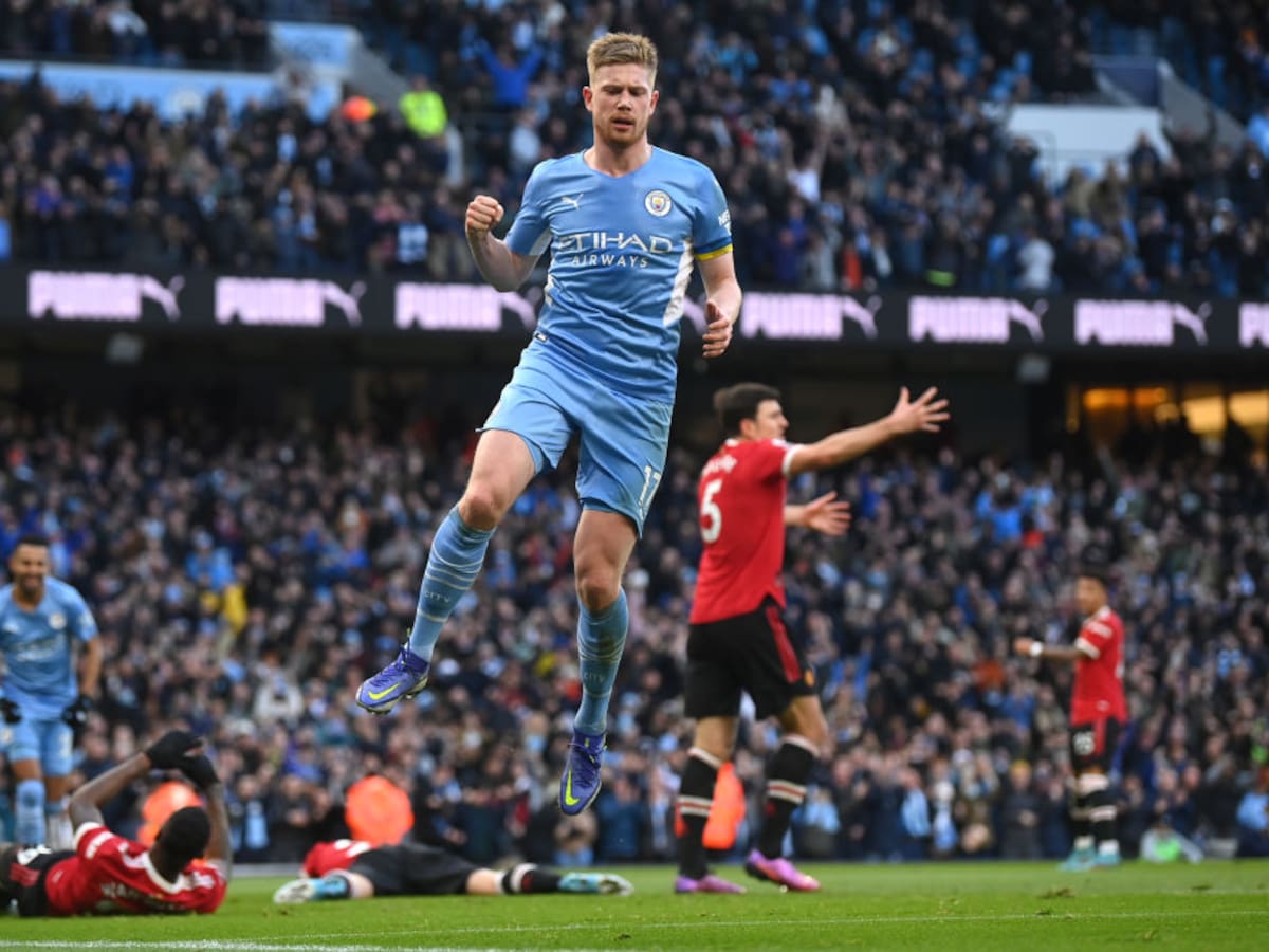 Manchester City goleó 4-1 al United sin Cristiano Ronaldo