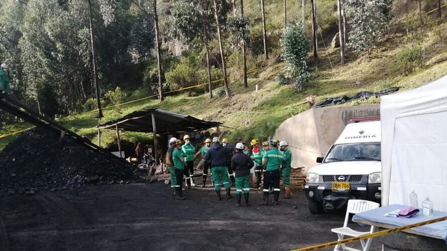 El trabajador, en el momento del accidente, se encontraba limpiando en la zona de descarga. Foto: ANM
