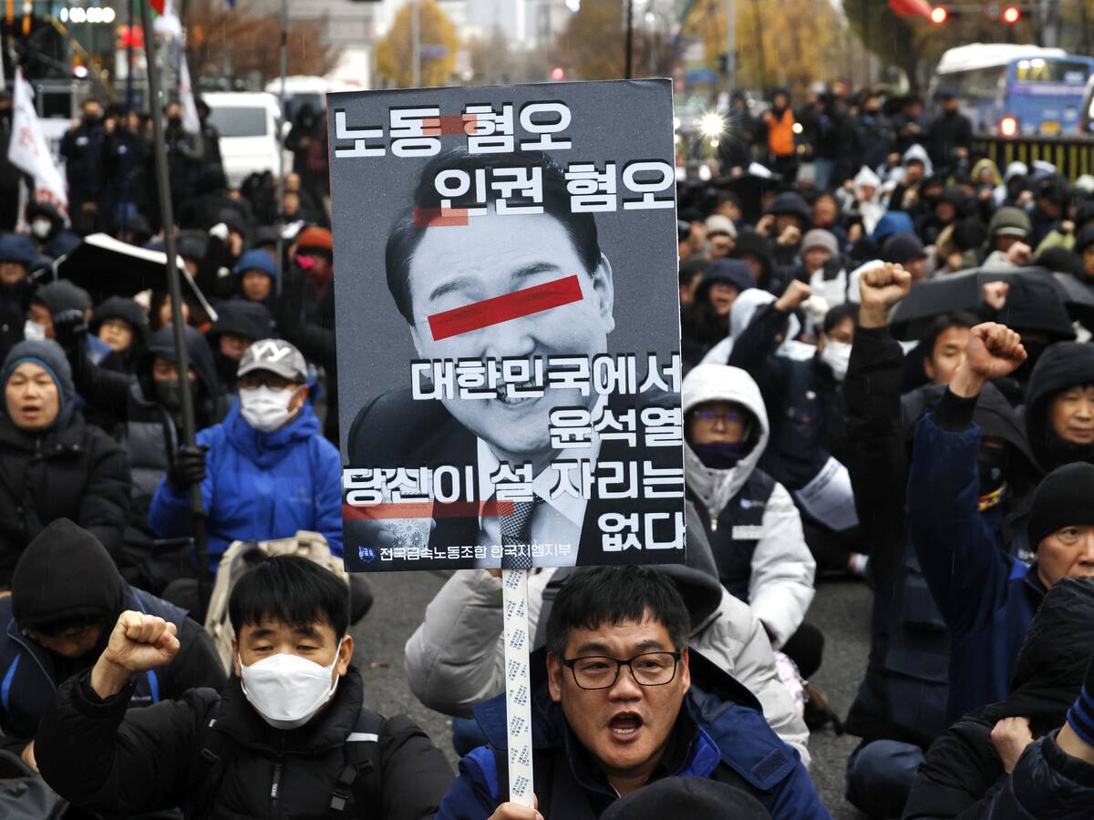 La Policía surcoreana abre una investigación contra Yoon por posible traición