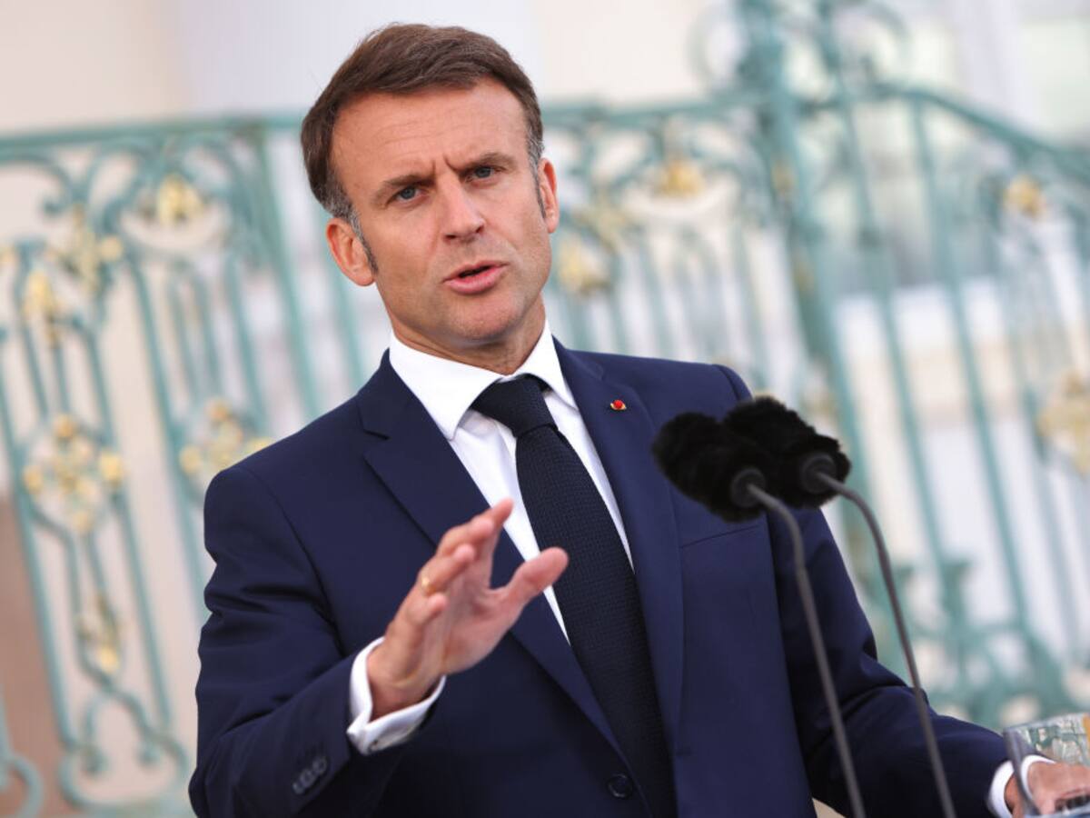 Macron a favor que Ucrania pueda usar armas occidentales contra el territorio ruso