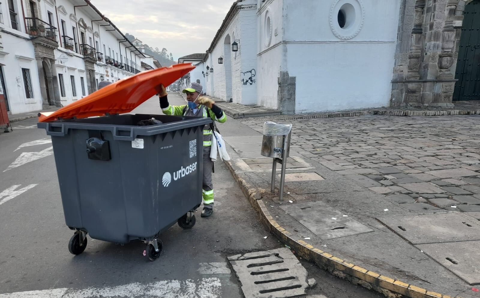 La empresa de aseo activó un plan de contingencia y emergencia. Crédito: Urbaser.