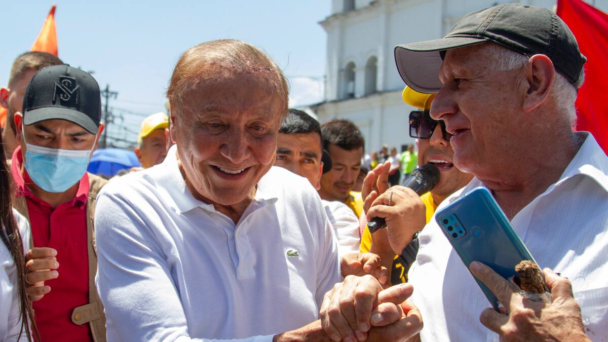 Rodolfo Hernández en el cierre de su campaña: “estamos cansados de elegir a quien nos mata”