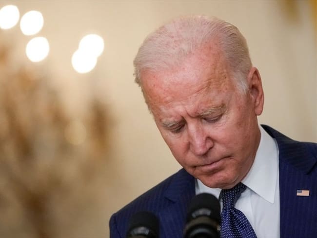 Presidente Joe Biden recibió los restos de los militares estadounidenses muertos en atentado al aeropuerto en Kabul. Foto: Getty Images /  Drew Angerer / Fotógrafo de plantilla