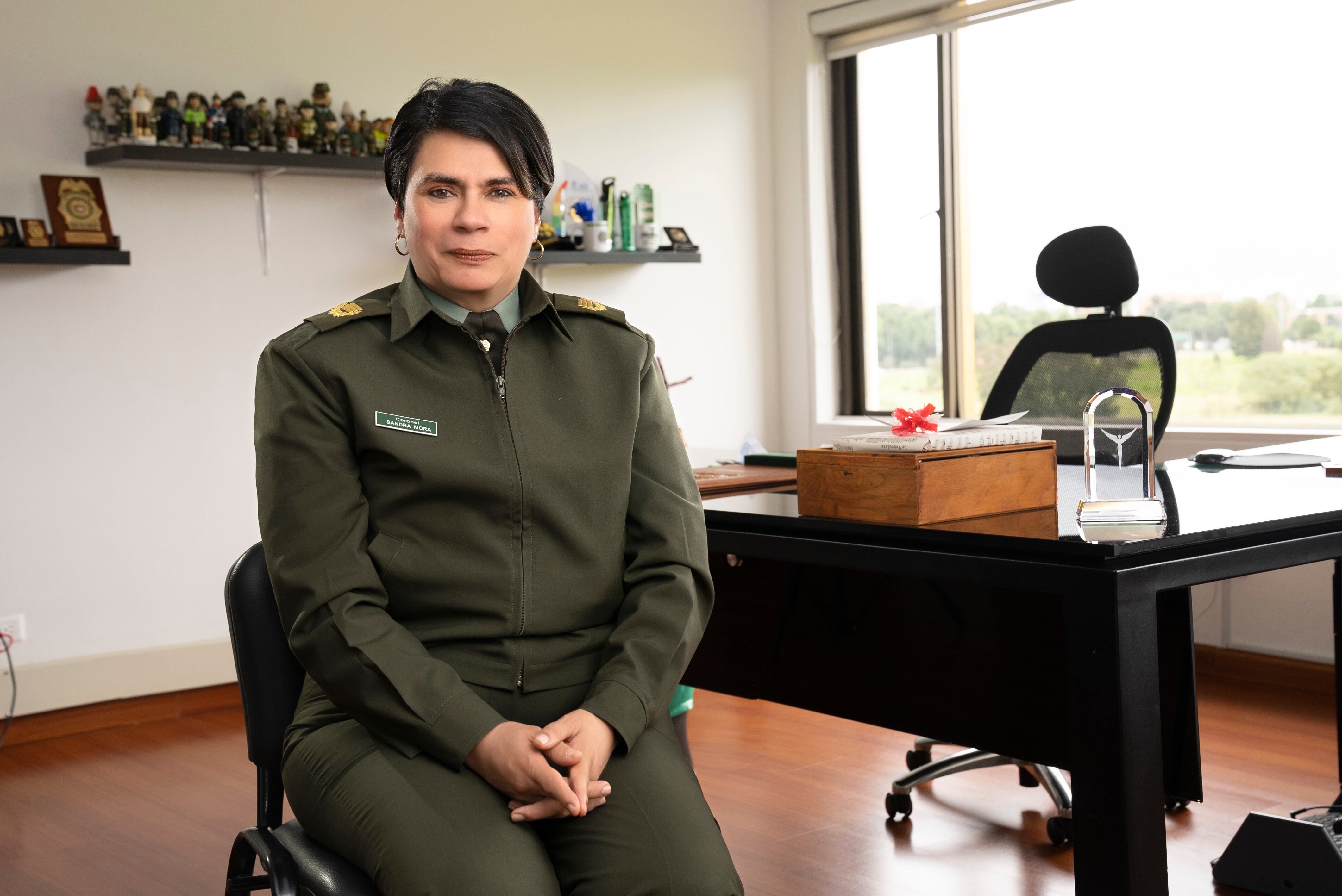 Coronel Sandra Mora Morales, ex comandante de la Policía Metropolitana de Cúcuta. | Foto: W Radio.