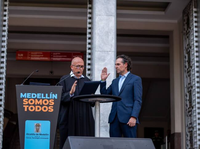 Federico Gutiérrez, alcalde de Medellín. Foto: Alcaldía.