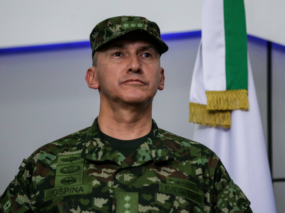 Buscaremos desmovilizaciones: MG. Ospina sobre suspensión de bombardeos