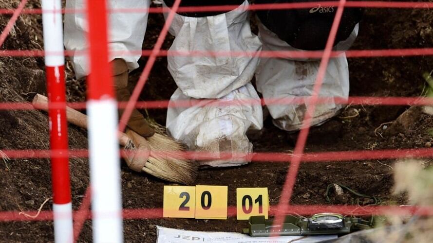 La Sala de Reconocimiento de la Jurisdicción Especial para la Paz (JEP) citó a declarar al coronel (r) Jairo Bocanegra de la Torre. Foto: Getty Images / JOAQUIN SARMIENTO