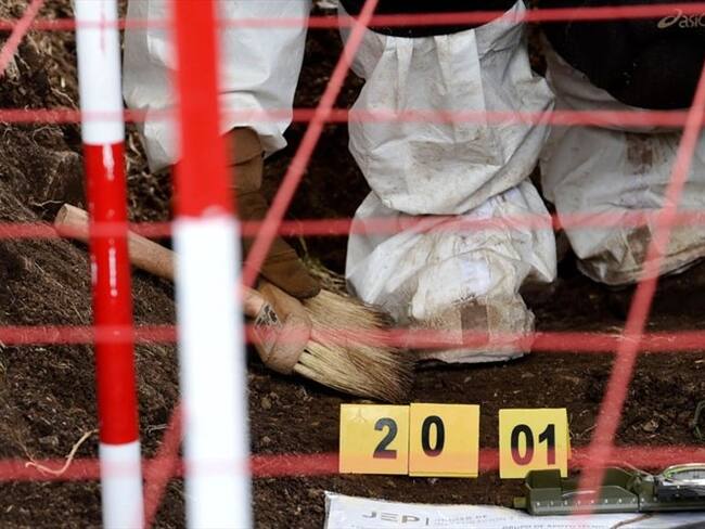 La Sala de Reconocimiento de la Jurisdicción Especial para la Paz (JEP) citó a declarar al coronel (r) Jairo Bocanegra de la Torre. Foto: Getty Images / JOAQUIN SARMIENTO