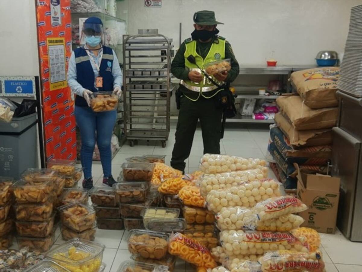 Descubren 16 mil confites en mal estado que iban a ser vendidos en Santa Marta