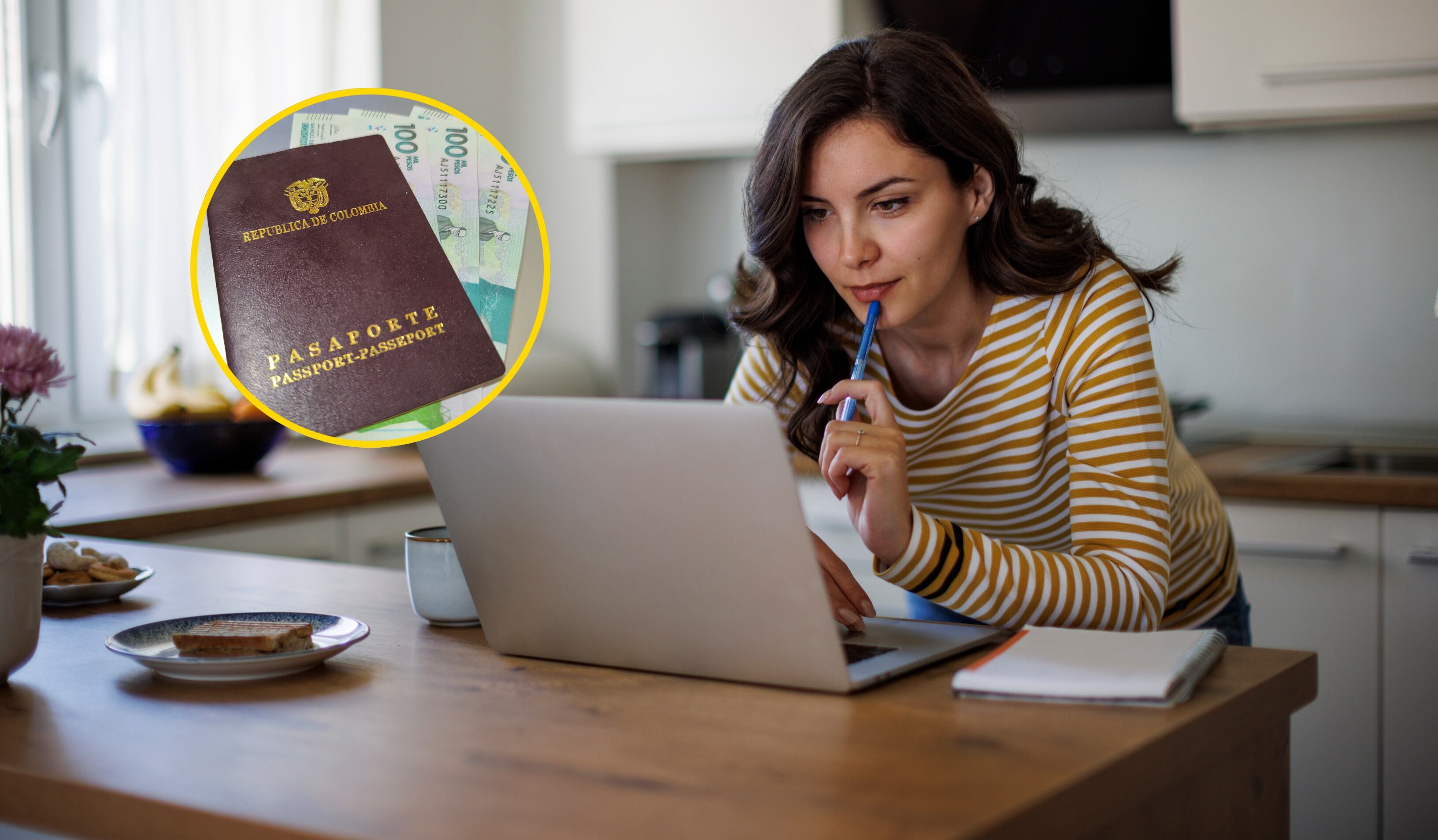 Referencia de solictud de citas y pasaporte colombiano. Foto: damircudic y Jose Arbeláez vía Getty Images. 