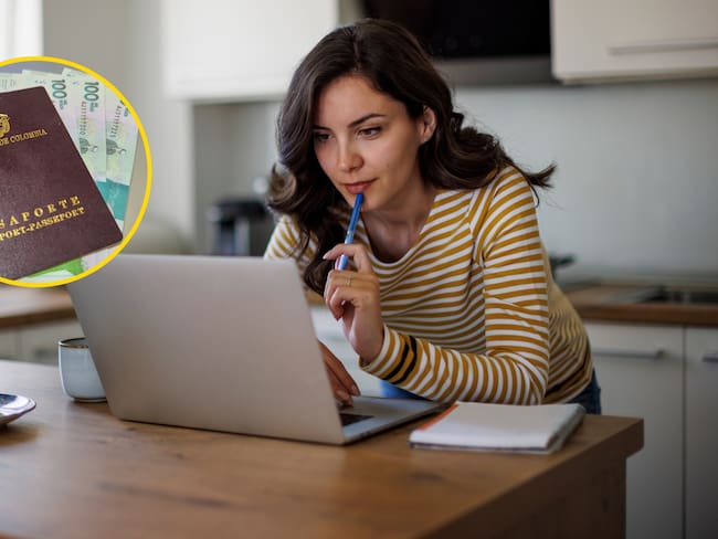 Referencia de solictud de citas y pasaporte colombiano. Foto: damircudic y Jose Arbeláez vía Getty Images.