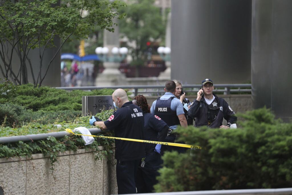 Policía Estados Unidos, Tulsa. (Terrence Antonio James/Chicago Tribune/Tribune News Service via Getty Images)