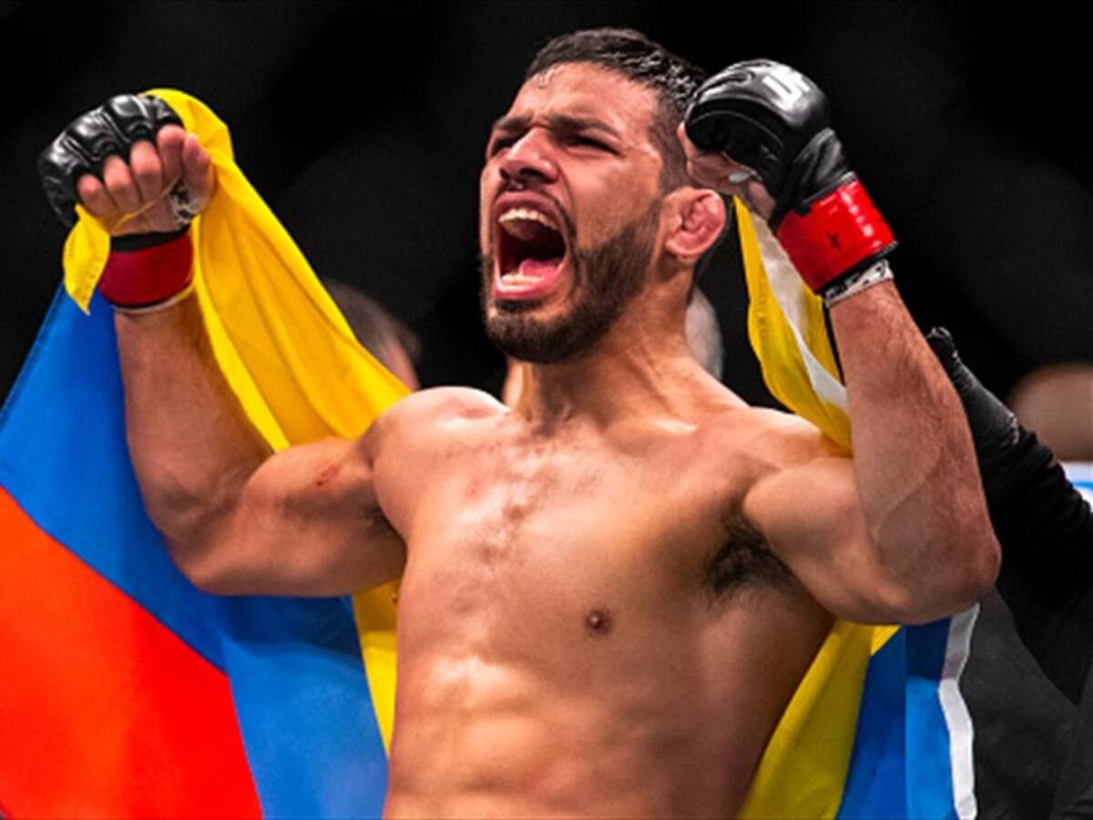 Cuando entro a la jaula a pelear, estoy con todos los colombianos: Julio Arce