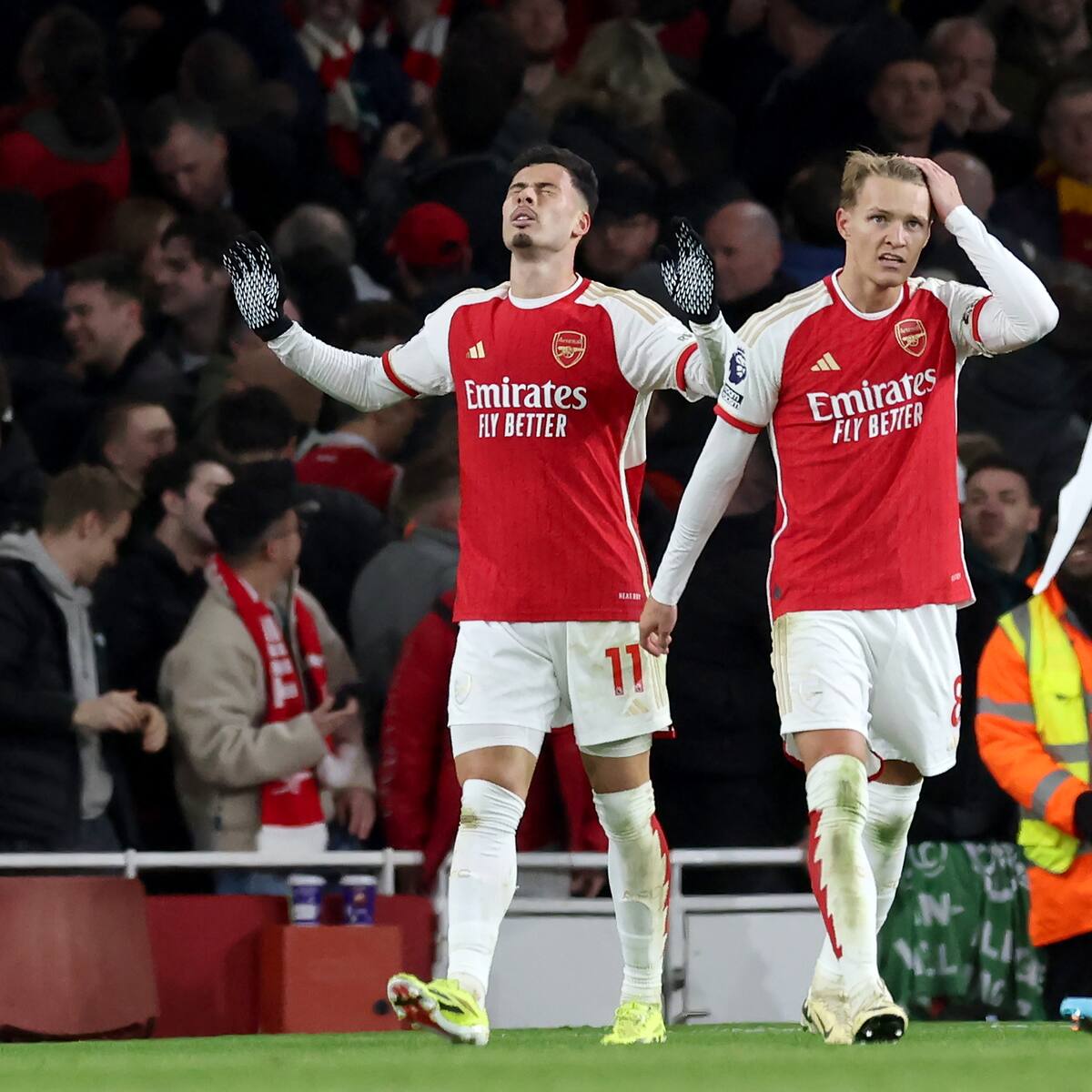 Arsenal dominó al Liverpool de Luis Díaz y lo derrotó 3-1