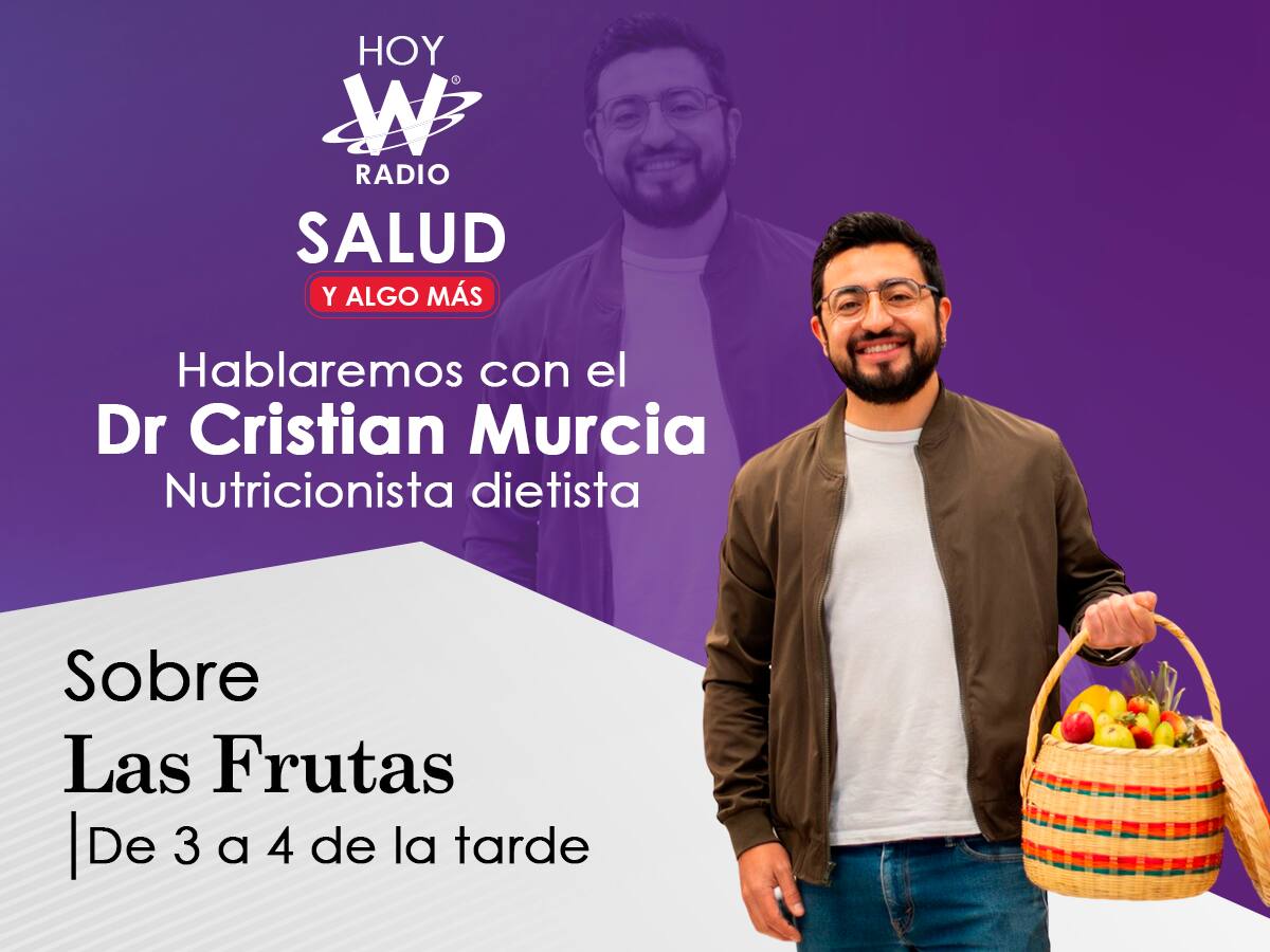 “El consumo de frutas no tiene ningún tipo de afectación”: Cristián Murcia, nutricionista