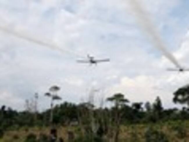 Colprensa/ Foto de referencia para fumigación de cultivos ilícitos con glifosato