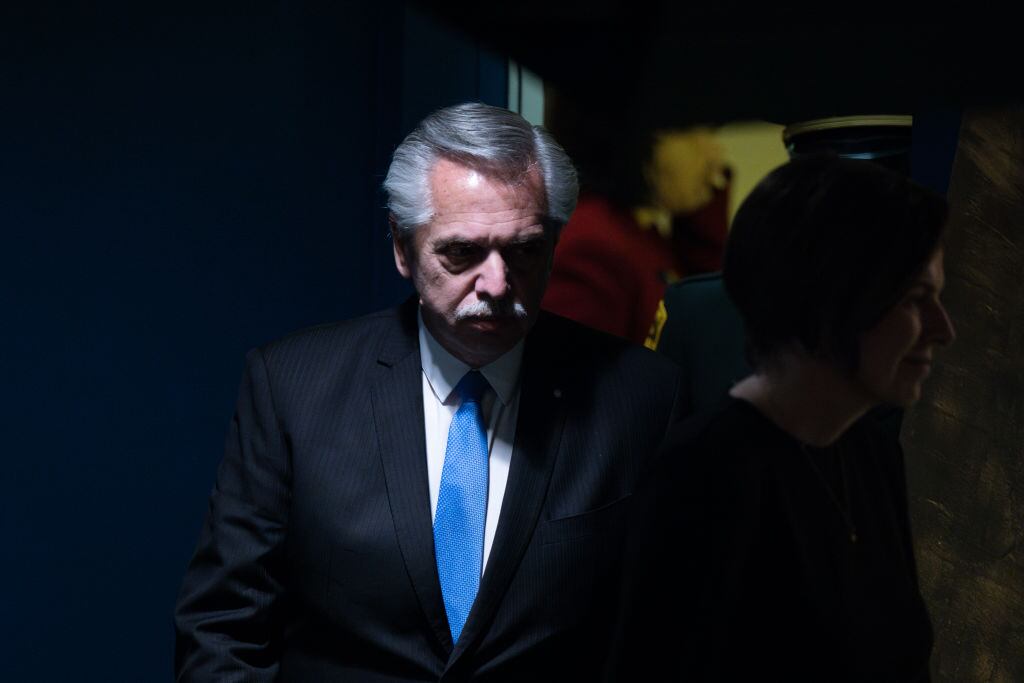 Alberto Fernández. I Foto: Adam Gray/Getty Images.