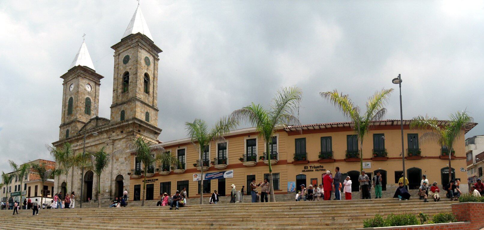 Plaza central de Fusagasugá / Foto: Alcaldía de Fusagasugá