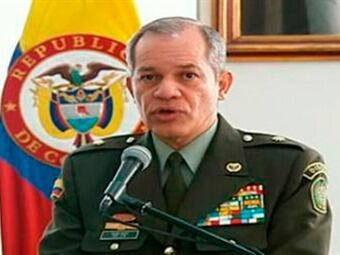 Director General de la Policía, General Jose Roberto León Riaño.