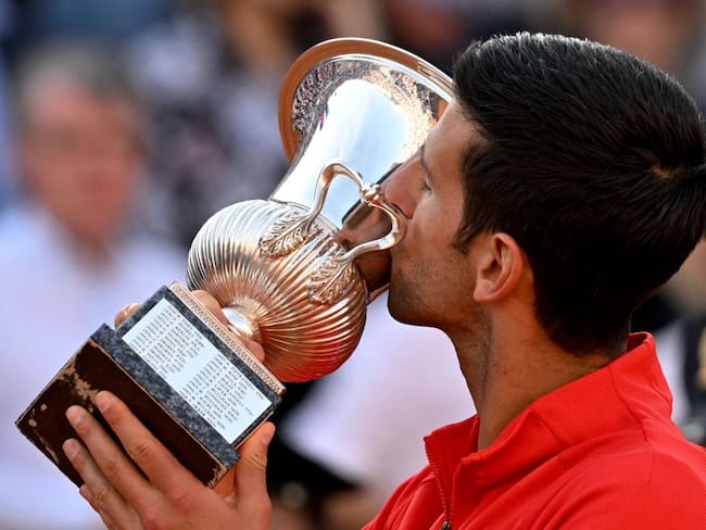 Tenista serbio Novak Djokovic. (Photo by Tiziana FABI / AFP) (Photo by TIZIANA FABI/AFP via Getty Images)