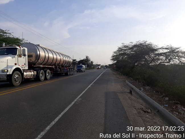 Plan de contingencia por aumento de vehículos en la vía Santa Marta- Barranquilla