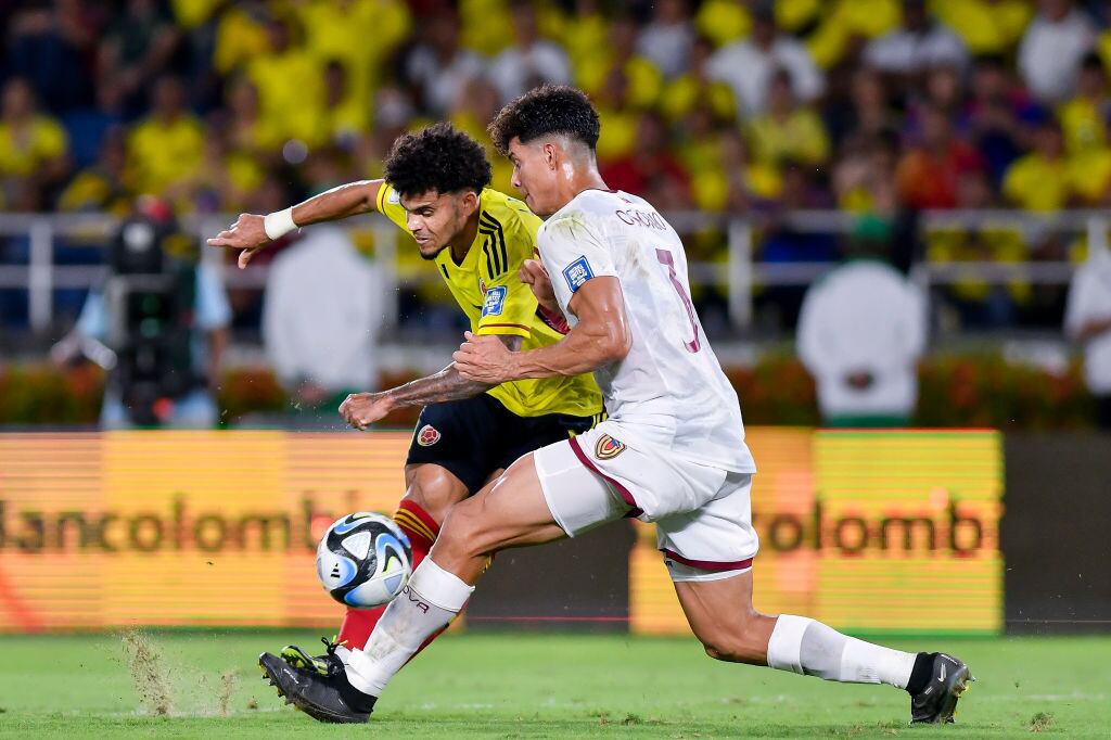 Luis Diaz y Yordan Osorio. (Photo by Gabriel Aponte/Getty Images)