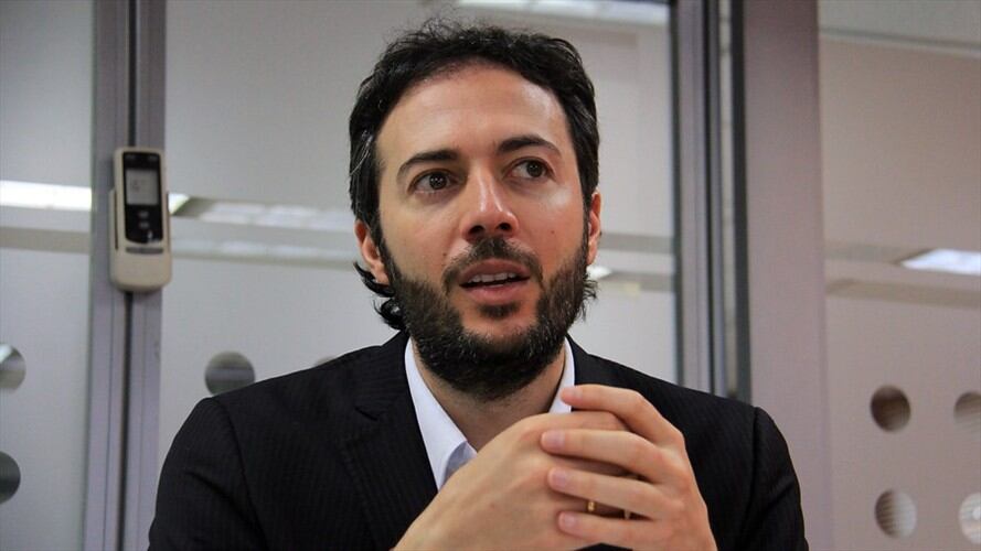 El alcalde Daniel Quintero y el gerente de EPM, Álvaro Guillermo Rendón, deben declarar sobre el caso Hidroituango. Foto: Colprensa / ÁLVARO TAVERA