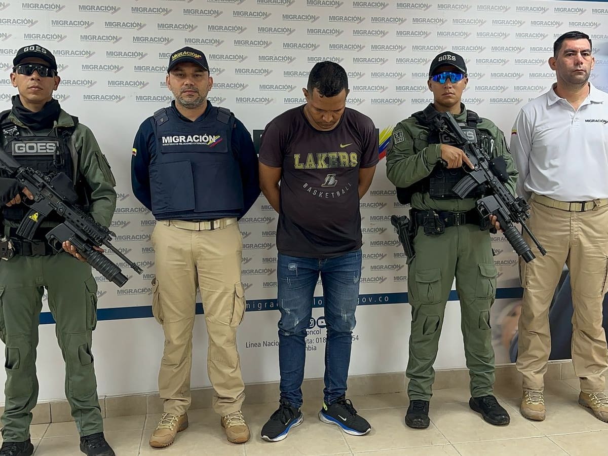 Alias ‘Negro’, quien lideraba el Tren de Aragua en Perú, fue capturado en Bucaramanga