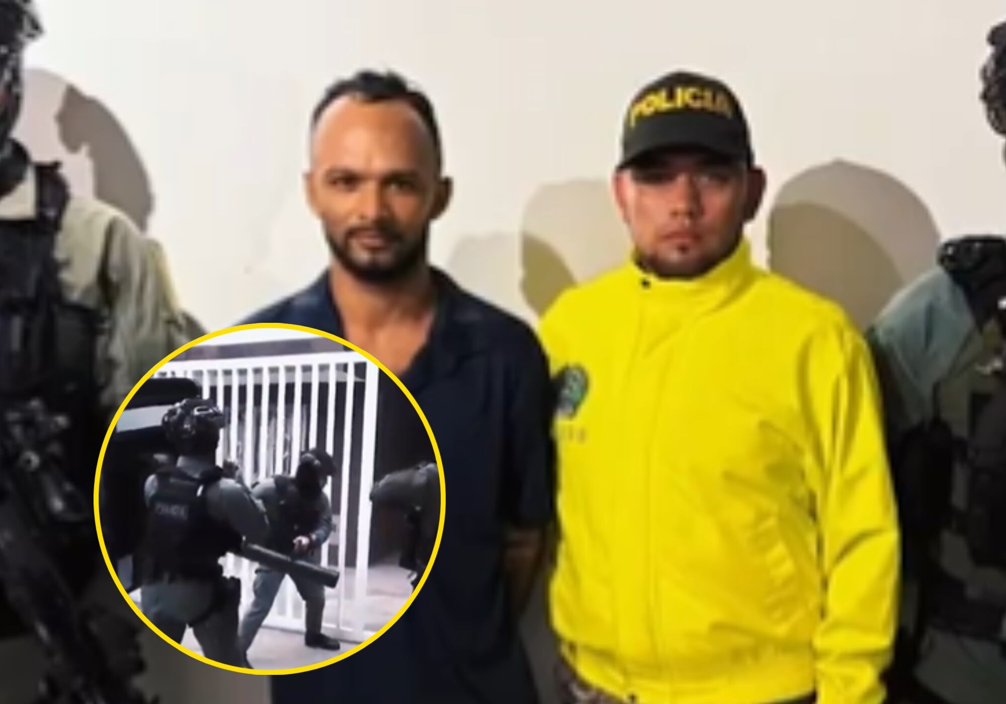 Captura de Alberto Muñoz Terán. Foto: video Policía Nacional