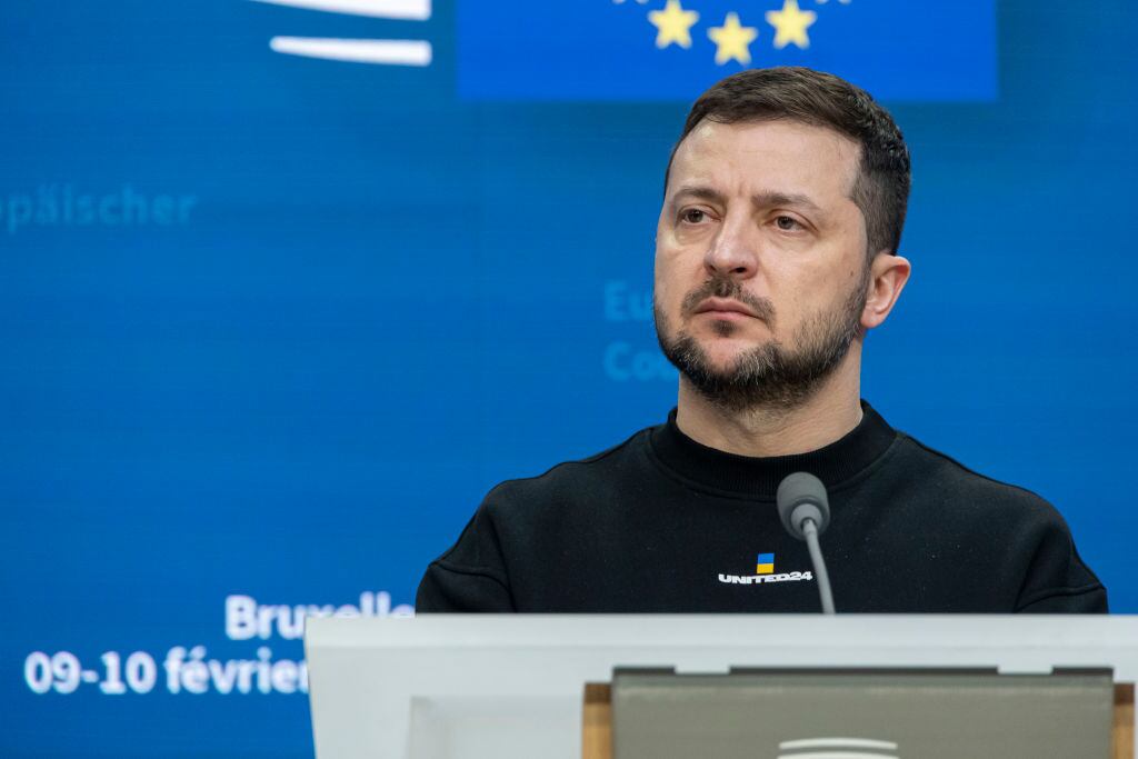 Volodymyr Oleksandrovych Zelenskyy. Foto: Nicolas Economou/NurPhoto via Getty Images