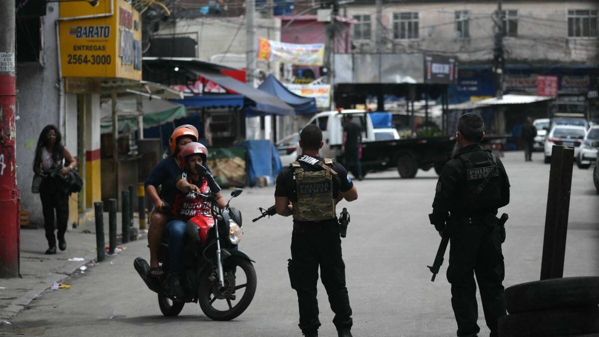 Mega operativo antinarcóticos en Río de Janeiro dejó cerca de veinte muertos