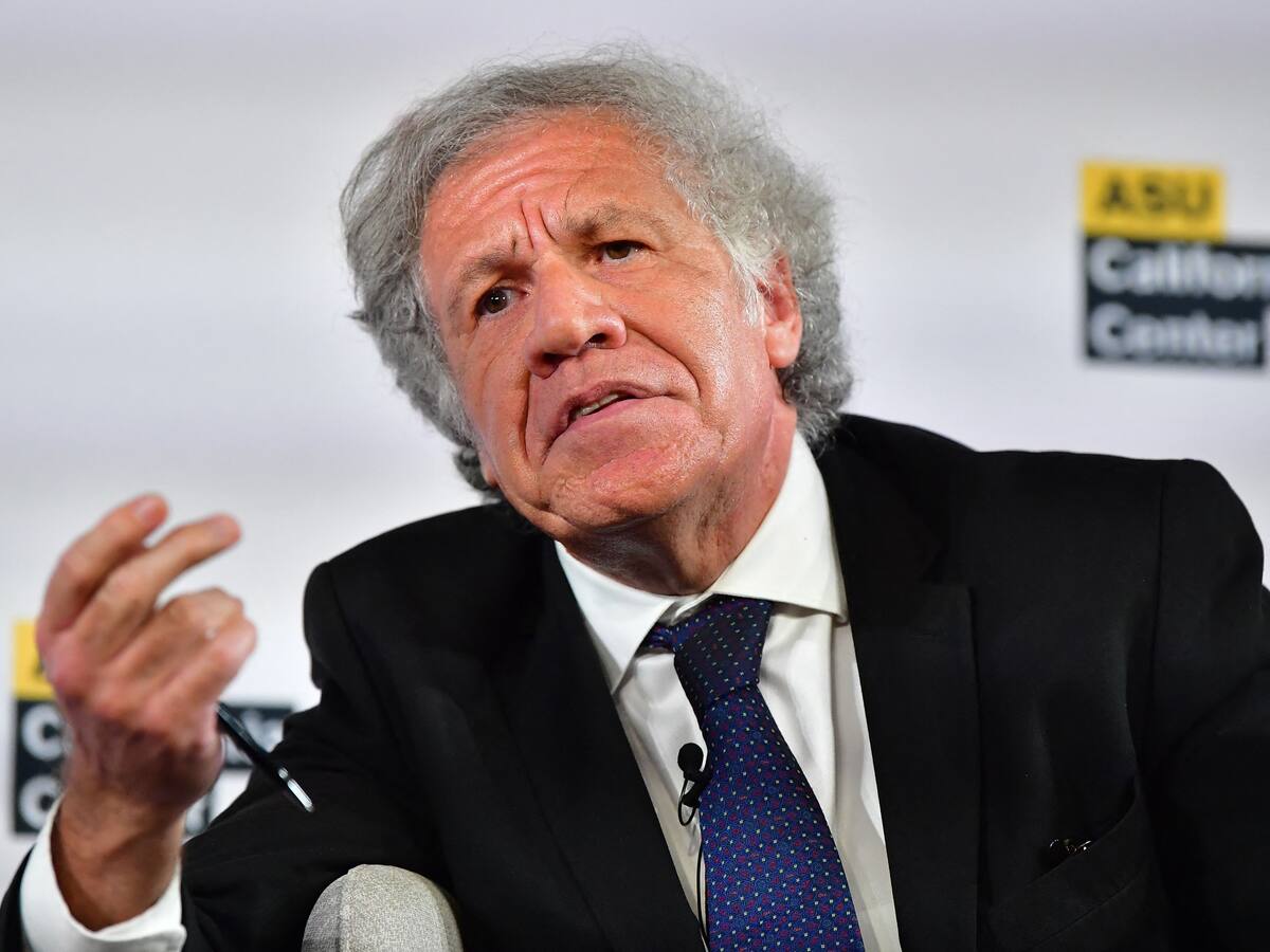 Un joven interrumpió a gritos a Luis Almagro para culparle del “golpe” en Bolivia