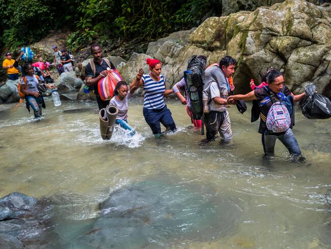 Migración selva Darién, referencia. (Foto: Jan Sochor/Getty Images)
