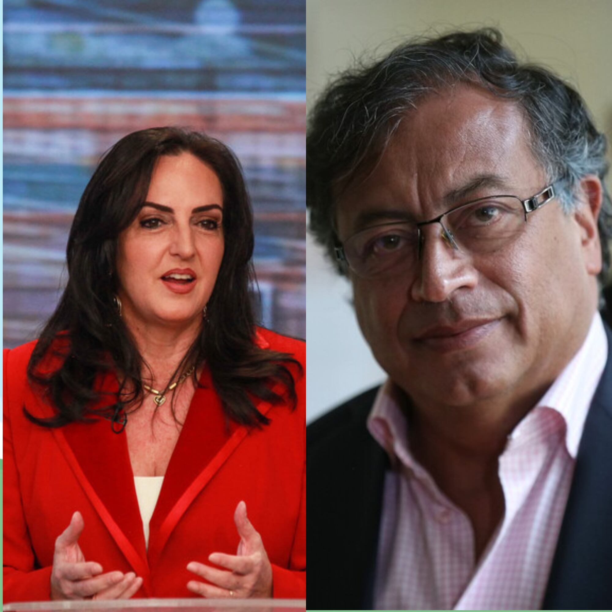 María Fernanda Cabal arremete sobre juramento de no expropiación de Gustavo Petro. Foto: Colprensa.