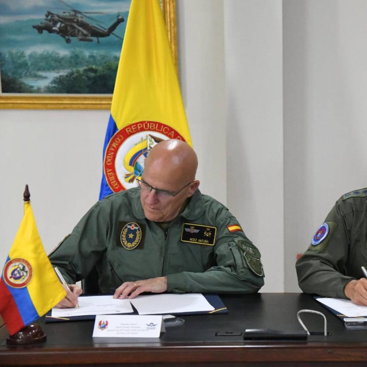 Fuerza Aeroespacial Colombiana cooperará con España
