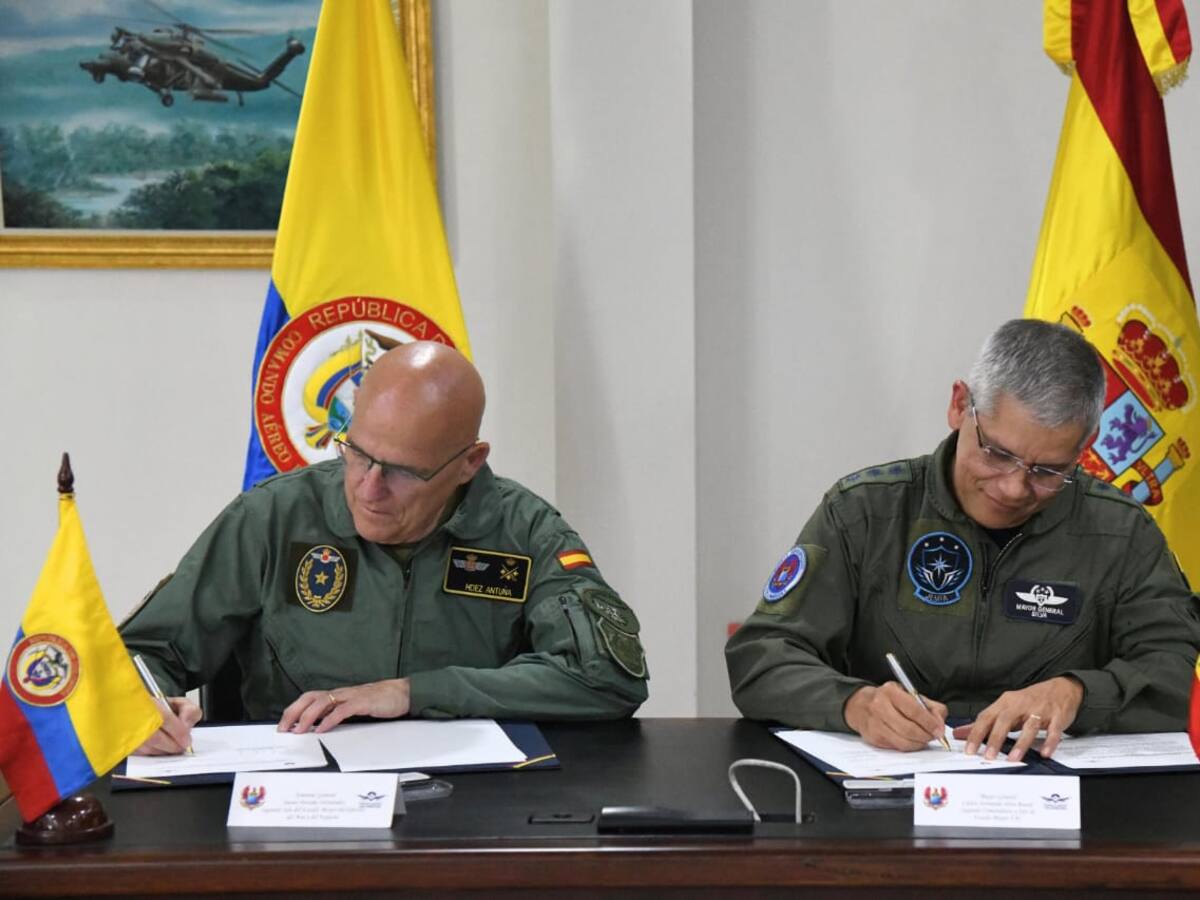 Fuerza Aeroespacial Colombiana cooperará con España