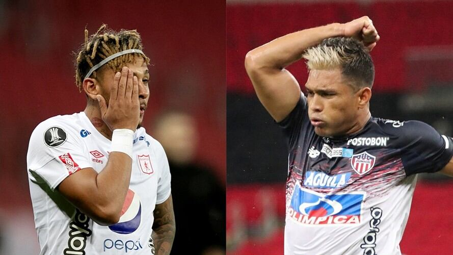 Duván Vergara yTeófilo Gutiérrez limaron las asperezas con una foto juntos. Foto: Getty Images: Liamara Polli-Pool - Sergio Moraes-Pool