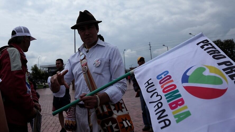 Las aspiraciones de Hollman Morris y de Jorge Rojas de ser candidatos a la Alcaldía de Bogotá quedaron en el limbo, después de que Gustavo Petro manifestara su deseo de buscar una tercería. Foto: Colprensa