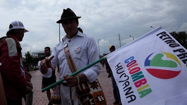Las aspiraciones de Hollman Morris y de Jorge Rojas de ser candidatos a la Alcaldía de Bogotá quedaron en el limbo, después de que Gustavo Petro manifestara su deseo de buscar una tercería. Foto: Colprensa