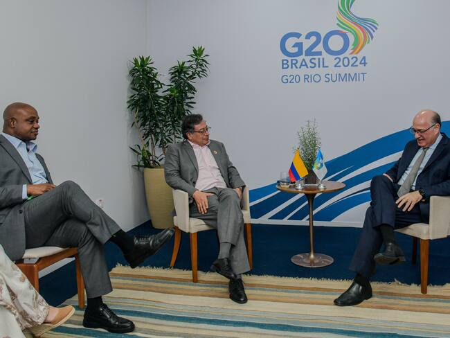 Colombia busca en Washington financiamiento internacional para transición energética. Foto: Presidencia.