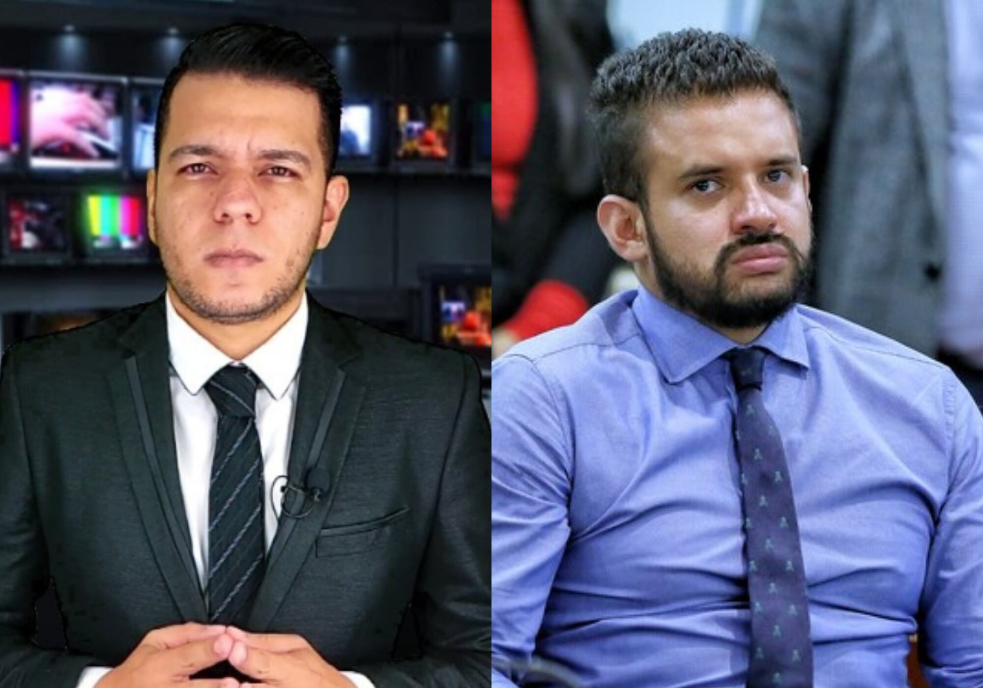 JotaPe Hernández e Inti Asprilla. Foto: Universidad de los Andes / (Colprensa - Camila Díaz)