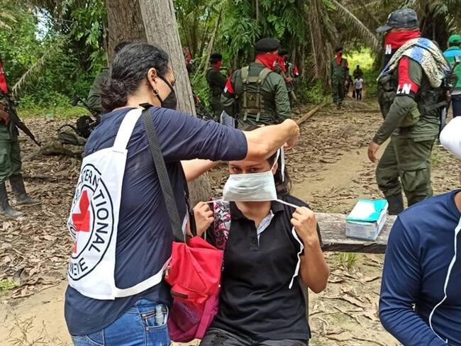 ELN liberó a tres civiles en Catatumbo. Foto: CICR