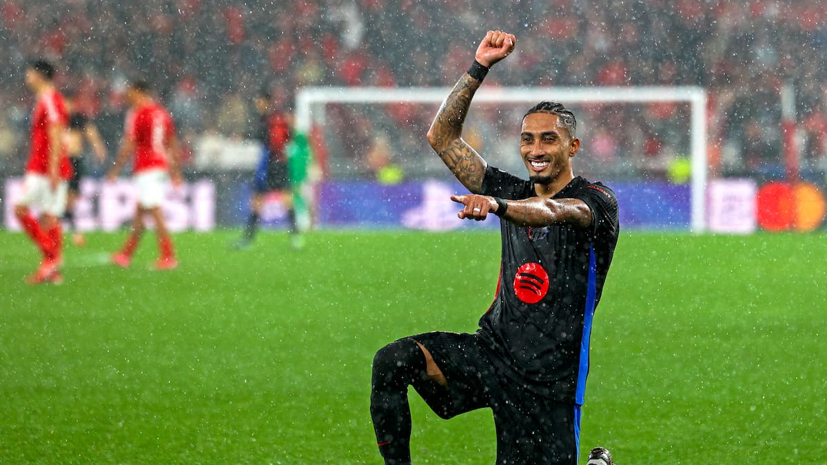 Partidazo en Champions: al último minuto, Barcelona venció 5-4 al Benfica